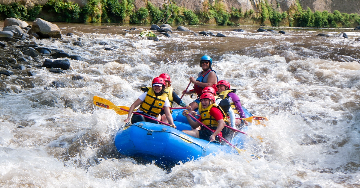 Rafting en Jalcomulco Rafting en Jalcomulco río Pescados Veracruz — Cotlamani Hotel Aventura