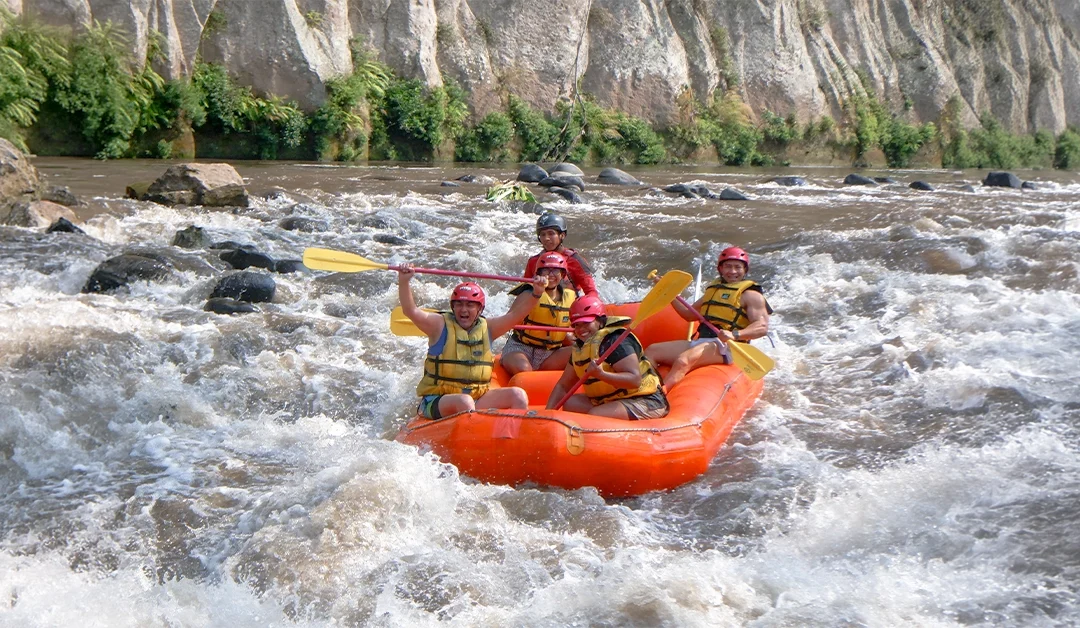 Rápidos del río Pescados Jalcomulco Veracruz — Cotlamani Hotel Aventura