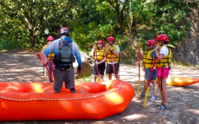 Guía de rafting río Pescados para tu escapada