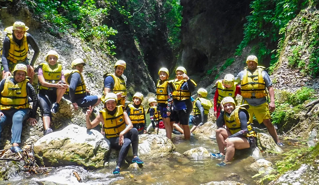Rafting o cañonismo familiar en Jalcomulco — Aventura en familia en Cotlamani Veracruz